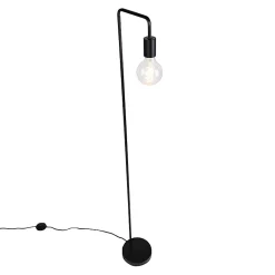 Lampadaire moderne noir - Facil
