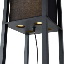 Lampadaire moderne noir - Stojan