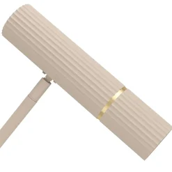 Lampadaire métal beige sable Ø27 x H.158 cm GU10 4.7W IP20, Camina Eglo