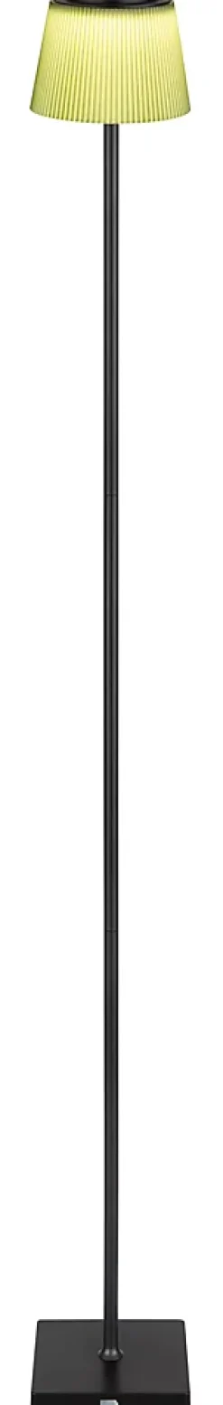 Lampadaire métal noir mat, LED GREGOIR