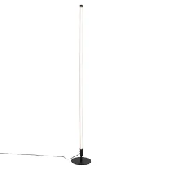 Lampadaire noir avec LED et variateur tactile 3 niveaux d'intensité - Line-up