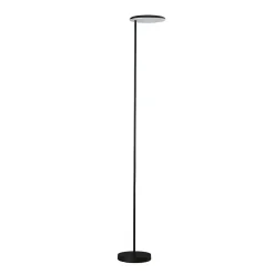 Lampadaire noir design épuré tête orientable dimmable - Kalena