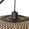 Lampadaire oriental en bambou noir - Ostrava