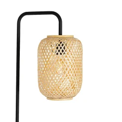 Lampadaire oriental en bambou - Yvonne