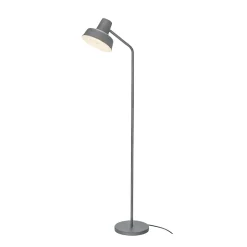 Lampadaire Orous E27 15W H.169,5xP.57cm gris foncé GoodHome