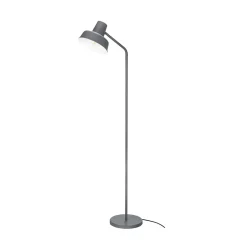 Lampadaire Orous E27 15W H.169,5xP.57cm gris foncé GoodHome