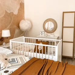 Lampadaire romantique blanc - Feather