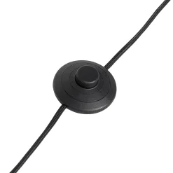 Lampadaire rétro jaune avec bronze - Milou