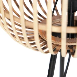 Lampadaire rustique en rotin - Manille