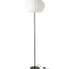 Lampadaire salon lanterne (50x50x173 cm - Blanc)