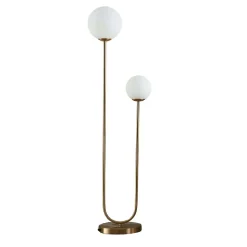 Lampadaire scandinave double éclairage - Ciarella