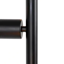 Lampadaire scandinave noir 5 lumières - Facil Tube