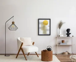 Lampadaire Sequoia métal noir E27 ⌀35 x H.160cm Seynave