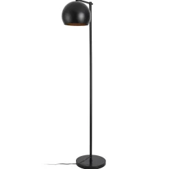 Lampadaire Skiptvet E27 hauteur 156 cm noir lux.pro