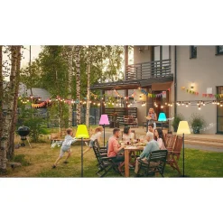 Lampadaire solaire bluetooth éclairant RGBW - Girard Sudron - Summer