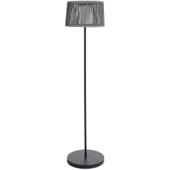 Lampadaire solaire SOLEO en corde H145 cm