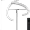Lampadaire sur Pied Moderne avec Télécommande 1300LM 20W Blanc