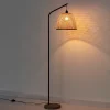 Lampadaire Umiko en bambou, hauteur 156 cm