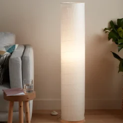 Lampadaire Undara 2 ampoules E27 IP20 blanc