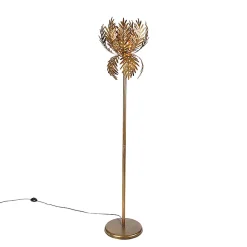 Lampadaire vintage doré - Botanica Simplo