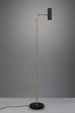 Lampadaire 1xGU10, max. 5W, Laiton Mat - Trio - Marley