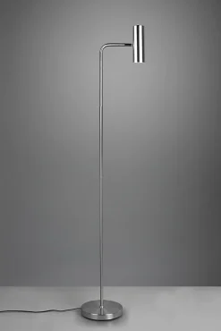 Lampadaire 1xGU10 max 5W métal nickel mat - Trio - Marley