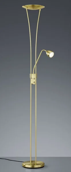 Lampadaire 1xLED, 19W, 2200lm, Laiton Mat - Trio - Arizona