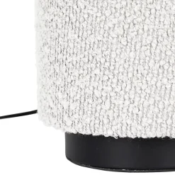 Lampe - Home Deco Factory - Abat-jour Bouclette - Blanc