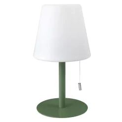 Lampe - Home Deco Factory - Rechargeable Usb - Ip44 - Vert - H30 X L16,5 X P16,5 Cm