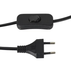 Lampe - Home Deco Factory - Ceramique Embossee - Argent - H40 X L22 X P22 Cm