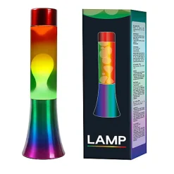 Lampe à Lave design en verre RAINBOW