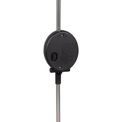 Lampe à piquer extérieur LED à énergie solaire IP44 0.3 W Vert H.86,5 x l.13cm blanc et noir