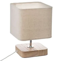 Lampe à poser Arsène - Hauteur 21 cm - Beige