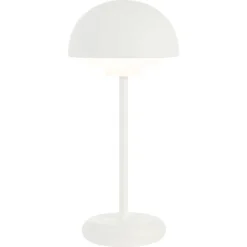 Lampe à poser Astrapia LED tactile blanc IP44 Ø13.7 x H.29.8 cm 1.8W GoodHome