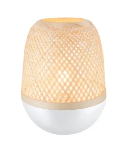 Lampe à poser Barnard blanc ⌀20 x H.26cm 15W GoodHome