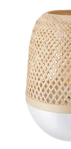 Lampe à poser Barnard blanc ⌀20 x H.26cm 15W GoodHome