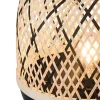 Lampe à poser Brackley noir ⌀25 x H.26cm E27 15W IP20 GoodHome