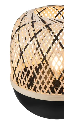 Lampe à poser Brackley noir ⌀25 x H.26cm E27 15W IP20 GoodHome