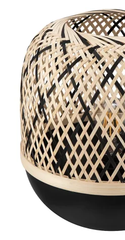 Lampe à poser Brackley noir ⌀25 x H.26cm E27 15W IP20 GoodHome