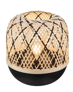 Lampe à poser Brackley noir ⌀25 x H.26cm E27 15W IP20 GoodHome