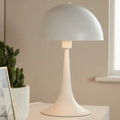 Lampe à poser Buzzell E27 IP20 blanc