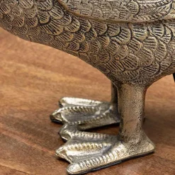 Lampe à poser Colvert dorée 34x14x41cm