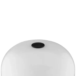 Lampe à poser Crescent métal noir mat et verre H.35,3cm IP20 E14 Brilliant