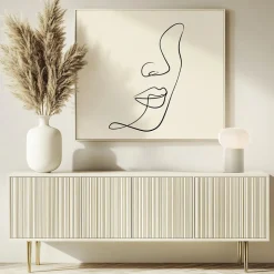 Lampe à poser Daeny verre et acier beige, câble tissu noir H.27cm IP20 E27 25W Brilliant