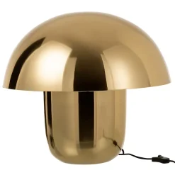 Lampe à Poser Design "Champignon" 50cm Or