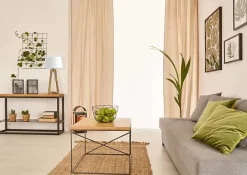 Lampe à poser design Sacha LT blanc écru