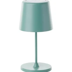 Lampe à poser d'extérieur LED integrée rechargeable USB Kaami vert IP44 2W 310lm Brilliant