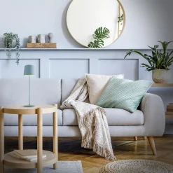 Lampe à poser d'extérieur LED integrée rechargeable USB Kaami bleu IP44 2W 310lm Brilliant