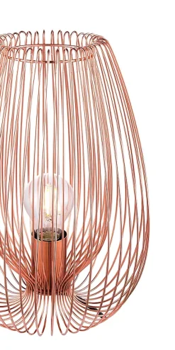 Lampe à poser Dharug E27 IP20 cuivre