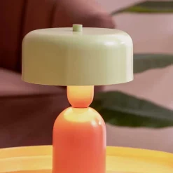 Lampe à poser Double Funky - Rouge, Vert